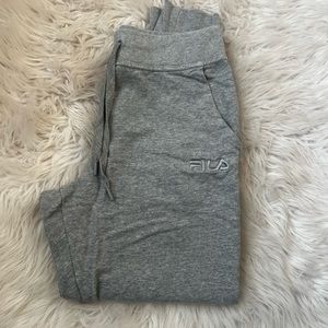 Fila joggers, grey, size medium
